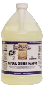 Natural De-Shed shampoo